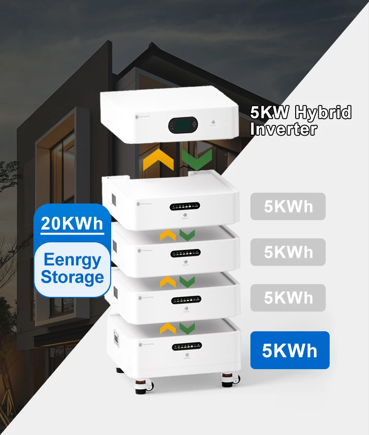 5kw 15kw 30kw Solar Battery Energy Storage With Inverter Residential Energy Storage Stacked Lifepo4 Battery All In One System