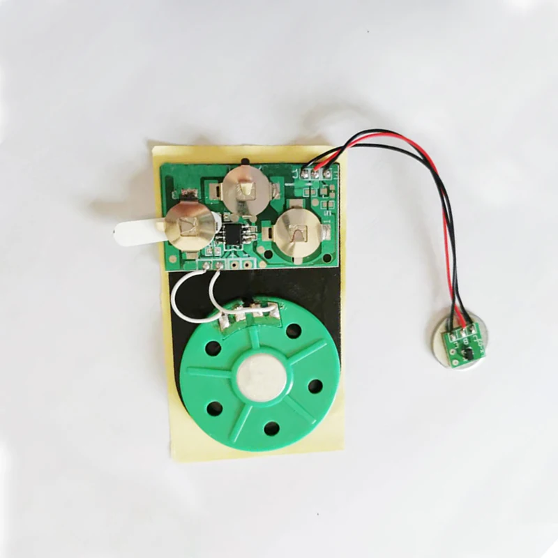 High quality 30 second recordable sound chip recordable voice chip greeting cards mini sound chip for toys