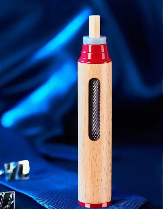 customized logo is welcome  wood log smoking free car portable ashtray custom cigar ashtray ashtray custom