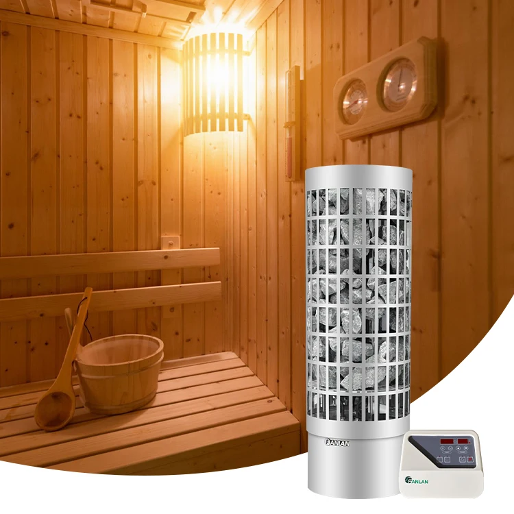Tower Round Floor-Standing Sauna Heater for Any Size of Sauna Room