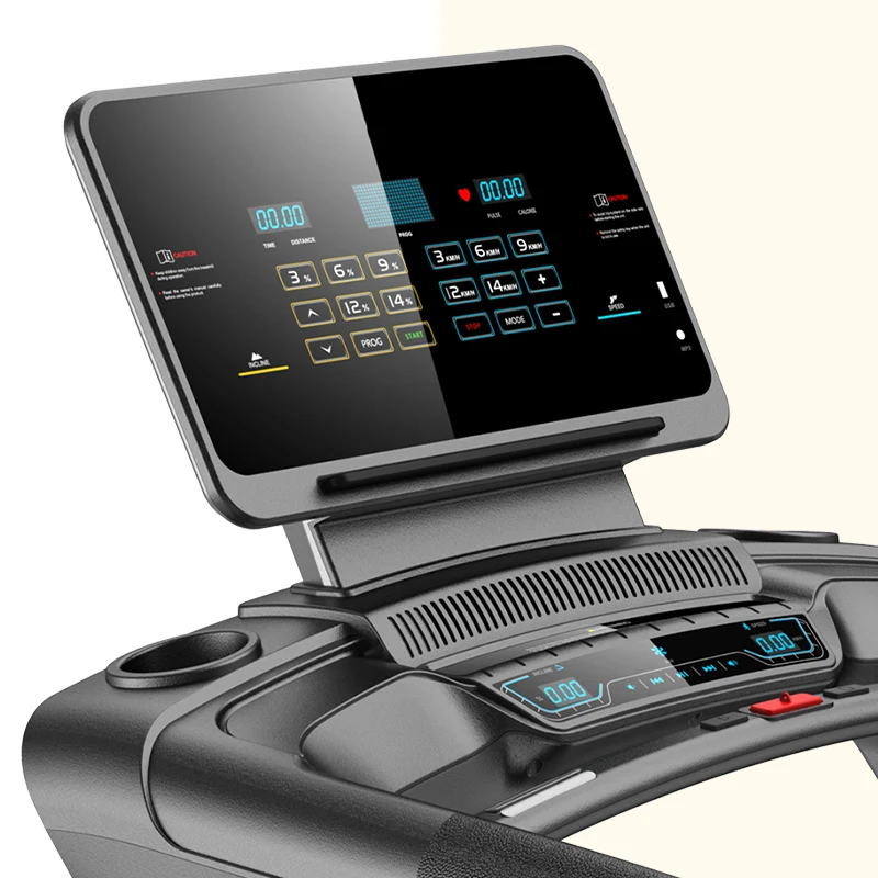 Commercial Electric Treadmill Machine Workout Equipment Home Gym Equipment Foldable Treadmill with Screen