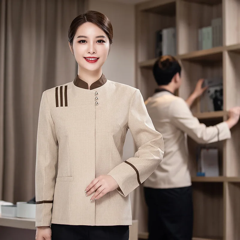 Restaurant and Hotel Uniform Waitress Customer Service
