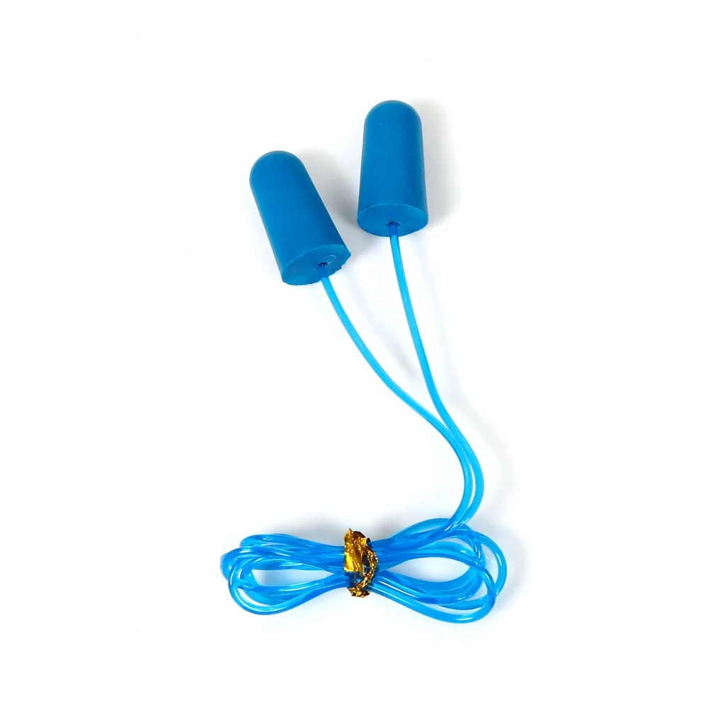 Hot Selling Noise Reduction Corded Earplugs Soft Ear Plug Metal Detectable