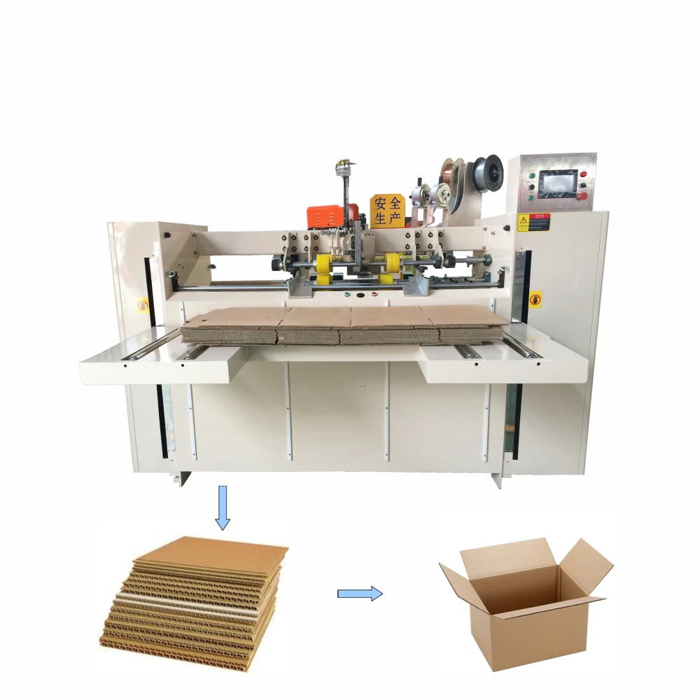 carton box stapler stitching machine