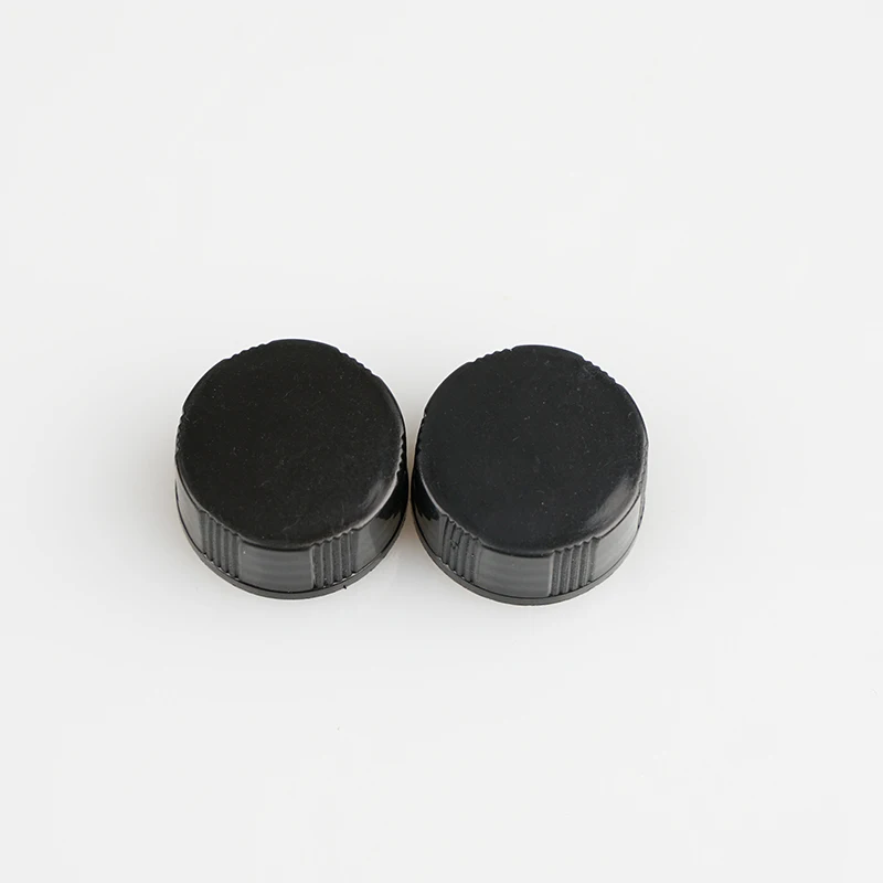 Plastic Screw Cap Wholesale Custom 15/415 15/400 Black or Cap Bottle Neck 15mm Size Dropper Cap Mason Jars Pump Plastic Lid