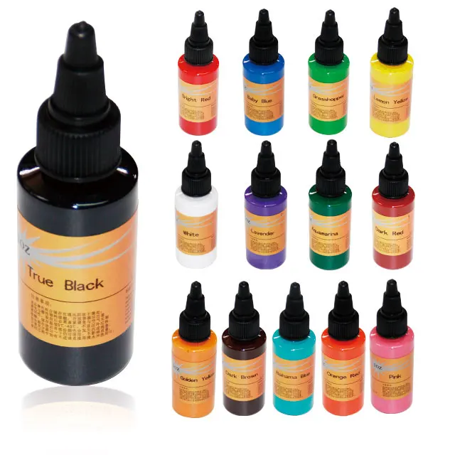 HAOTATTOO Tattoo Pigment Color Tattoo Pure Black Pigment Cut Line Fog Totem Tattoo Ink