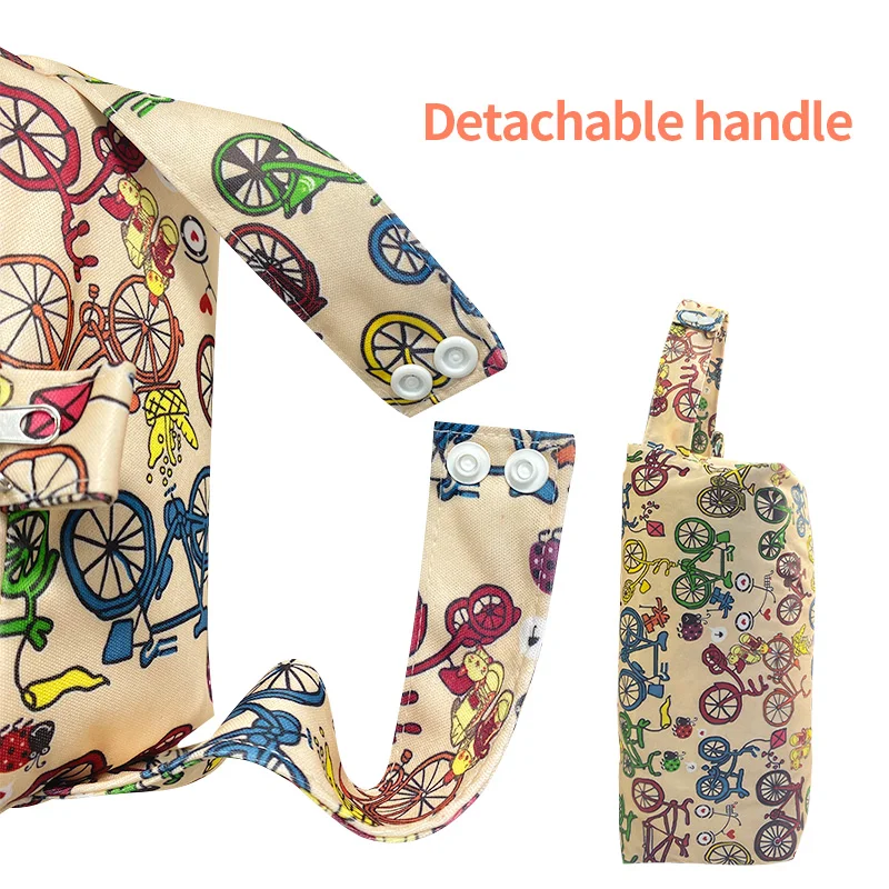 Waterproof Diaper Bag Portable Diaper Pods Reusable Travel Pod Washable baby wet bag