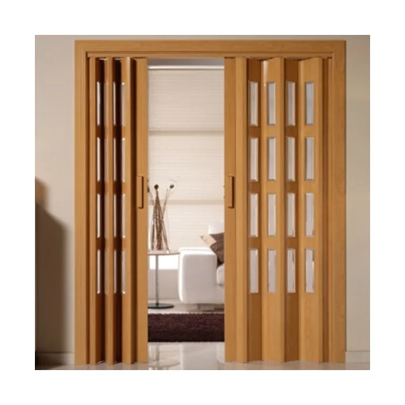 China Factory Manufacture PVC Sliding Doors For Bathrooms Folding Door