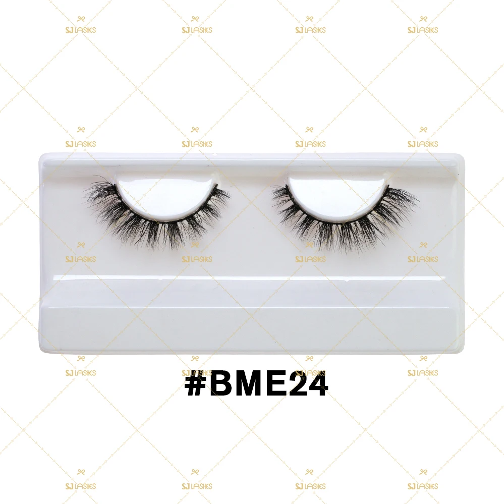 Wholesale Natural Long Synthetic Hair Eyelashes Full Strip Lower Bottom Lashes Enhanced Eye Look 8mm to 14mm in Length