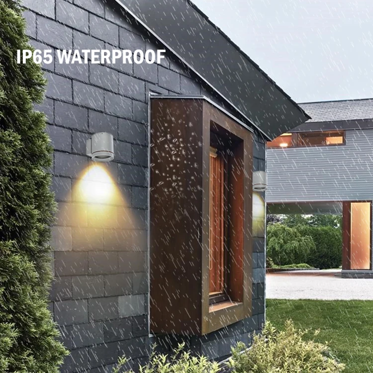 Lights For Home Public Places Exterior Surface Mounted Aluminum Ip65 Waterproof Outdoor 42watt Cob Led Wall Lighting