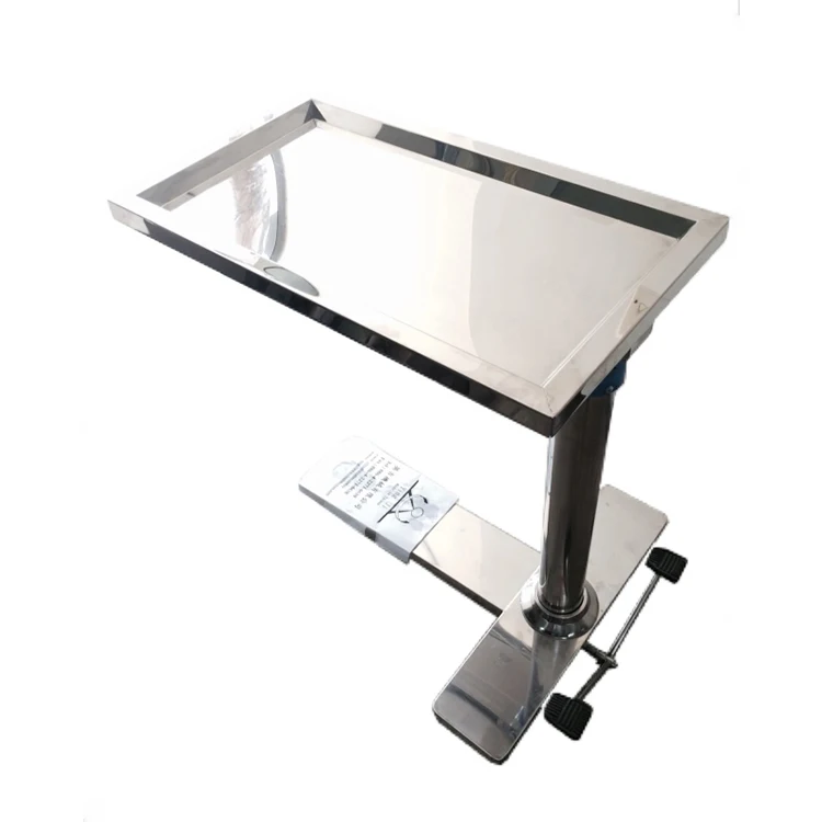 The back-pedal type Surgical instrument Mayo stand table