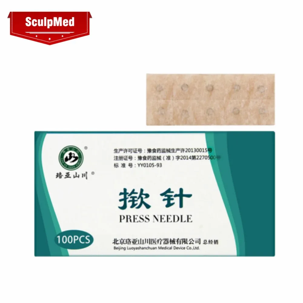 Hot sale 0.22*1.3mm Sterile Auricular Press Needles Ear needle