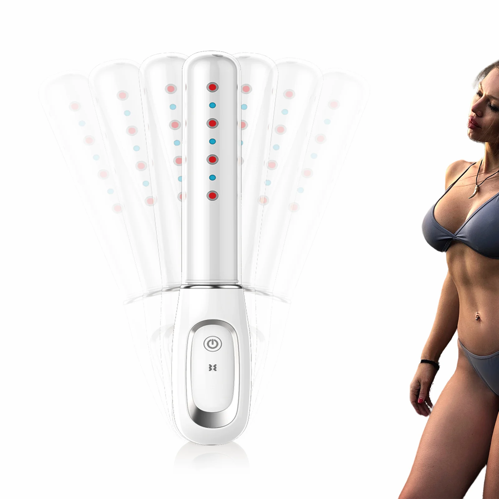 Oversized Vaginal Rejuvenation Massager Treatment of Female Private Parts Itching Frequent Urination Leakage Urine