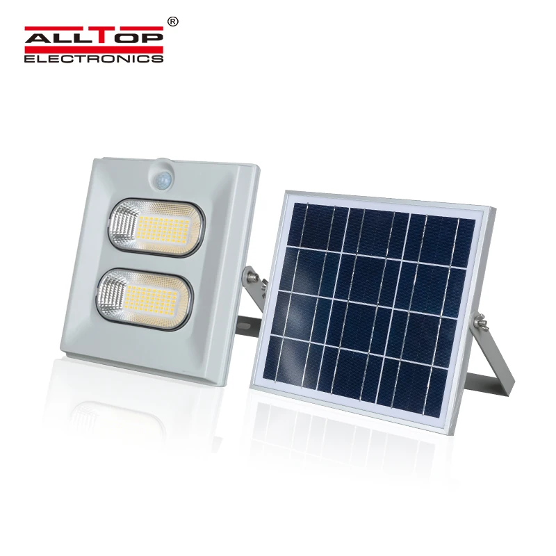  ALLTOP Высокое качество ABS Ip65 водонепроницаемое Наружное освещение 50 Вт 100 150 Солнечная светодиодная прожекторная