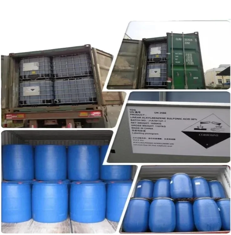 FACTORY labsa Detergent Raw Materials LABSA 96% Linear Alkyl Benzene Sulfonic Acid 96%
