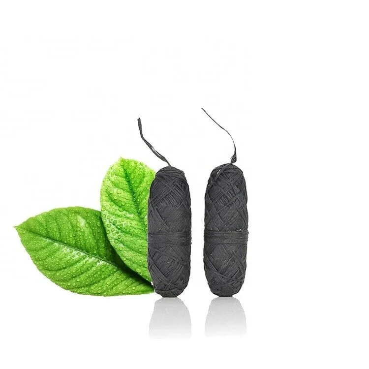 Eco-Friendly Biodegradable Silk Dental Floss With Candelilla Wax Packed In Refillable 2 In 1 Dental Floss