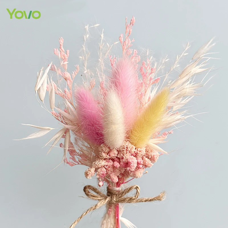 Popular Bulk Hot Selling Dried Mini Flower Bouquet Small Flowers for Wedding Gift Set Decoration Craft DIY Making