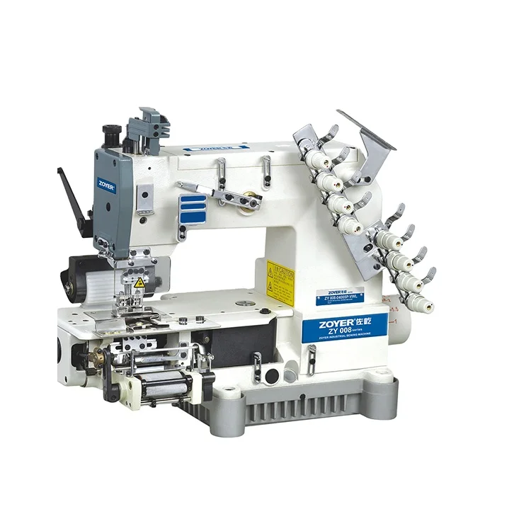 ZY-VC008 Zoyer Waistband Machine Multi Needle 4 Needle Chain Stitch Industrial Sewing Machine