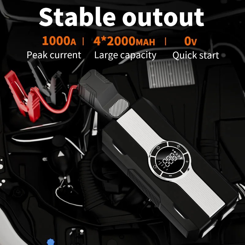 Factory Direct Sale Multifunctional Air Pump Single Inflation Function Portable Car Tires Inflation Pump