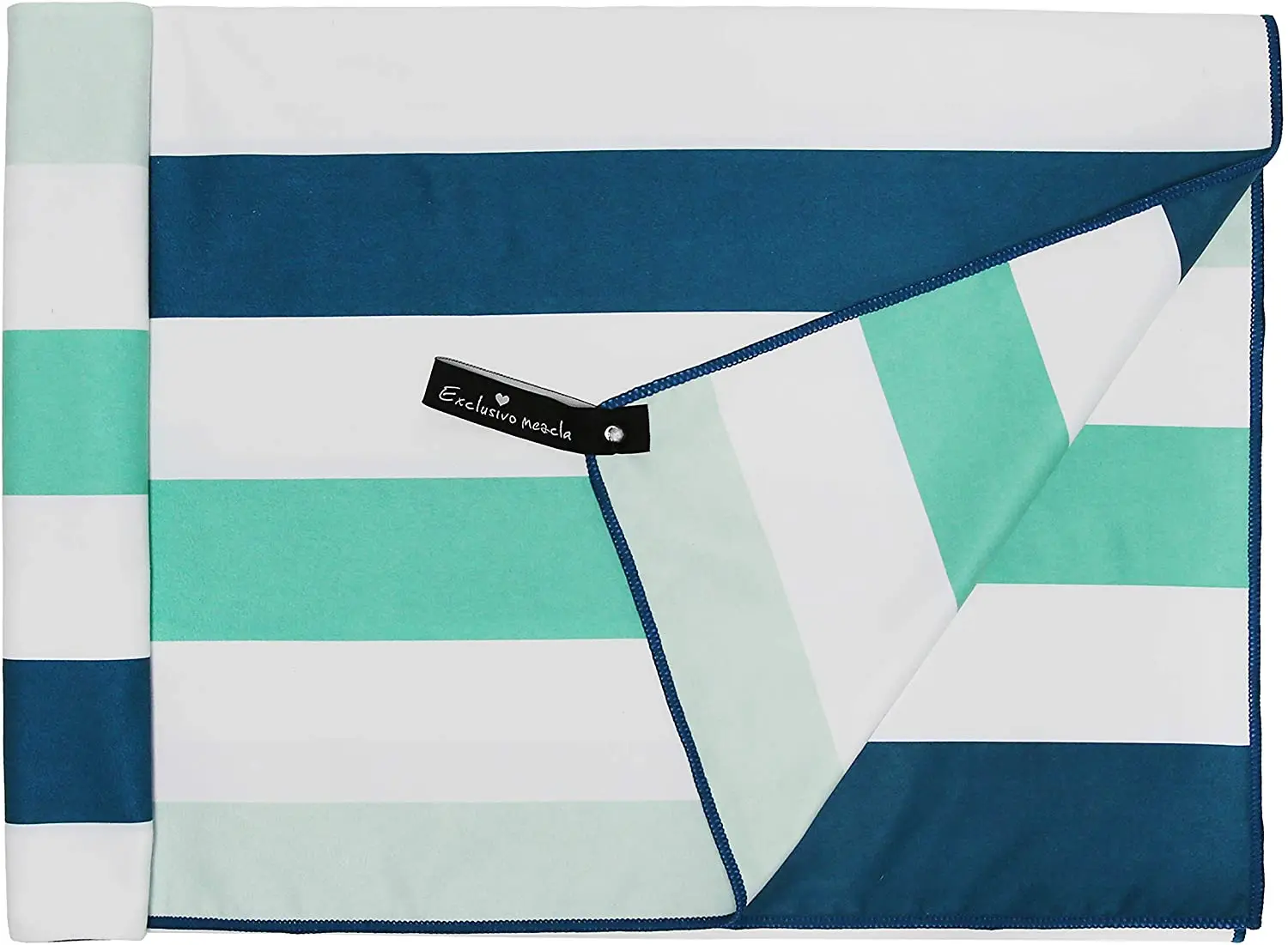 Sand Free Micro Fiber Beach Towels Hawaiian Print Sandy Free  Made From Pet Bottles