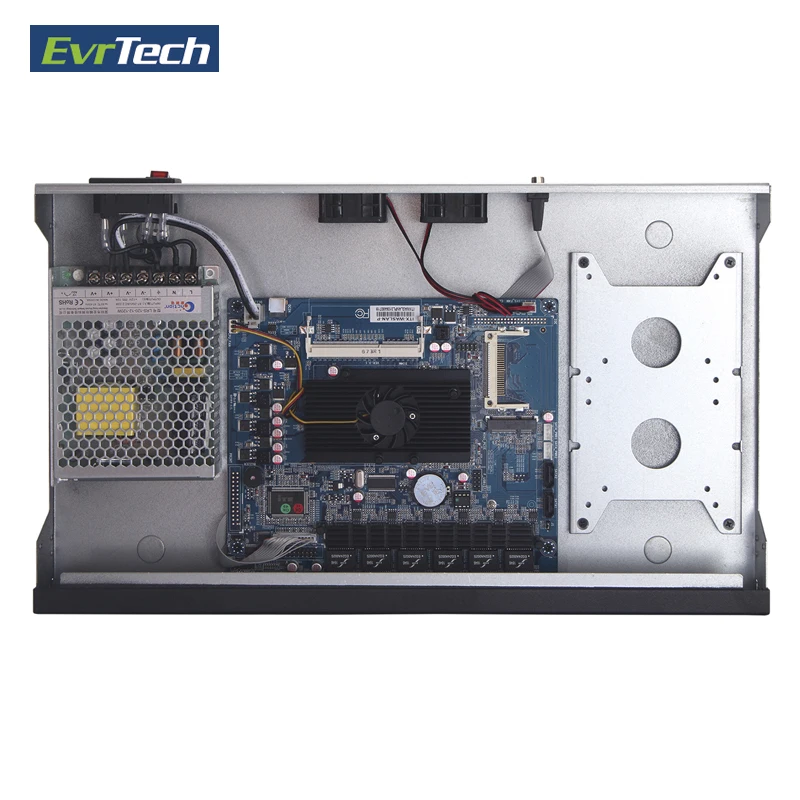 Cheap 1U I3-3120M server network VPN firewall PC with 6*82574L 1000M LAN port firewall router PC