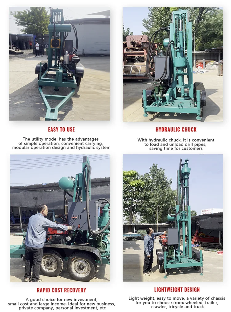 AKL-150Y+ water well drilling rig For sale machines for small businesses at home