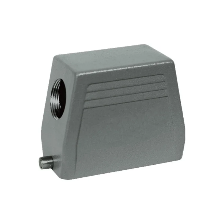 Ip65 Two Bolts Side Entry Hood H16b Series Electrical Wire Connectors Like Harting Types