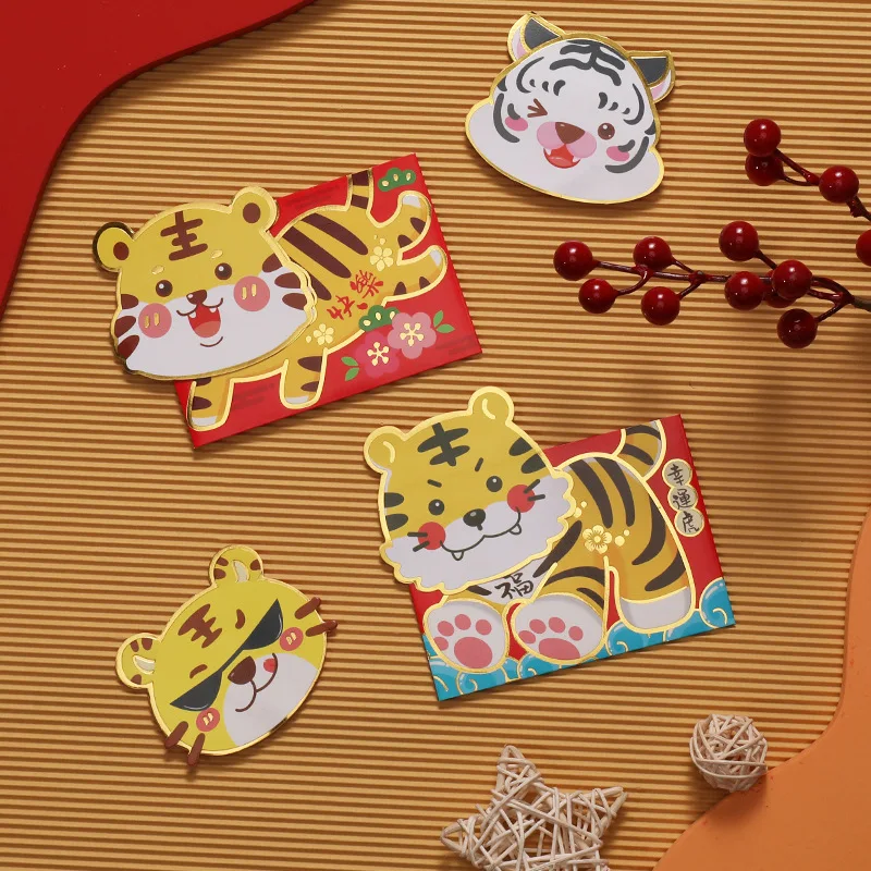 Оригинальный Печатный Hong Bao новый дизайн Роскошная оптовая продажа дешевый китайский новогодний красный пакет