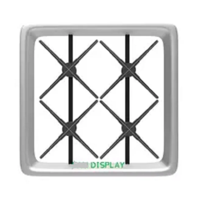 bluetooth video wall panels 65cm sync control hologram screens Advertising equipment 3d fan Hologram display cloud advertising