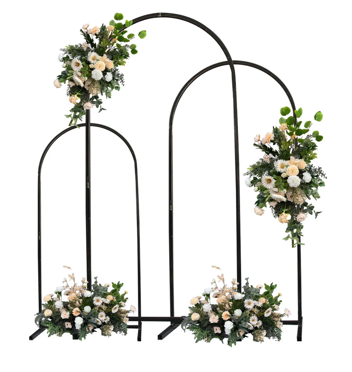 1.8m Outdoor Wedding Decor Stage Background Screen Wedding Props wrought iron Single Pipe Wedding Arch
