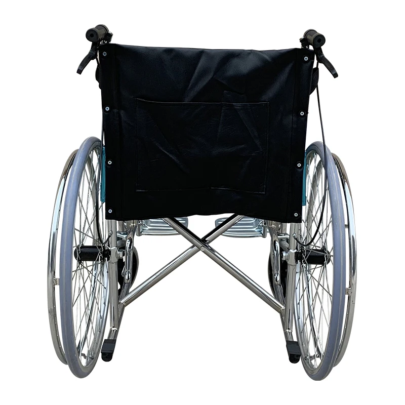China wheelchair manufacturer manual folding adult transit medical ultra lightweight toilet wheelchair
