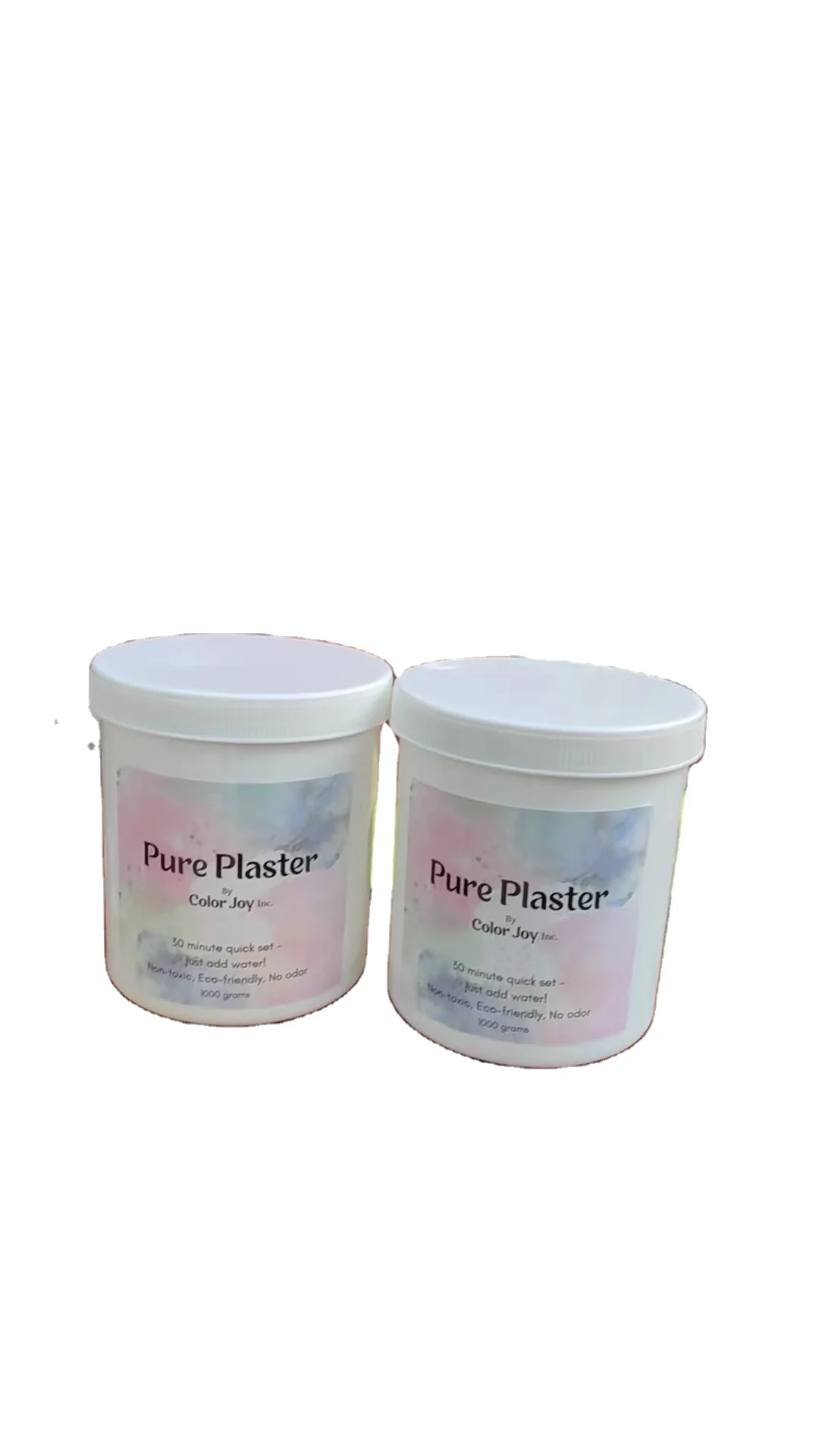 Small package gypsum powder, high strength, fast dry, super hard, a variety of color manual DIY materials