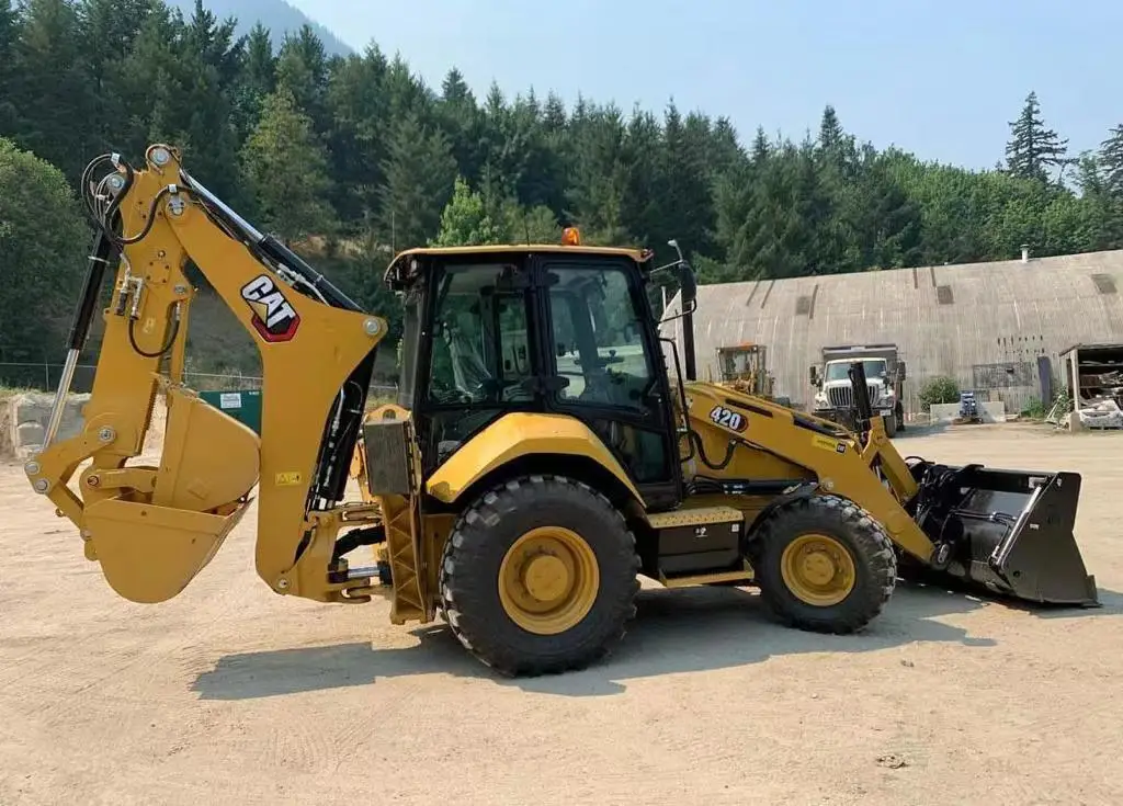Ready to ship used Backhoes loader machine Caterpillar 420D 420F 416E 432F in discount good price