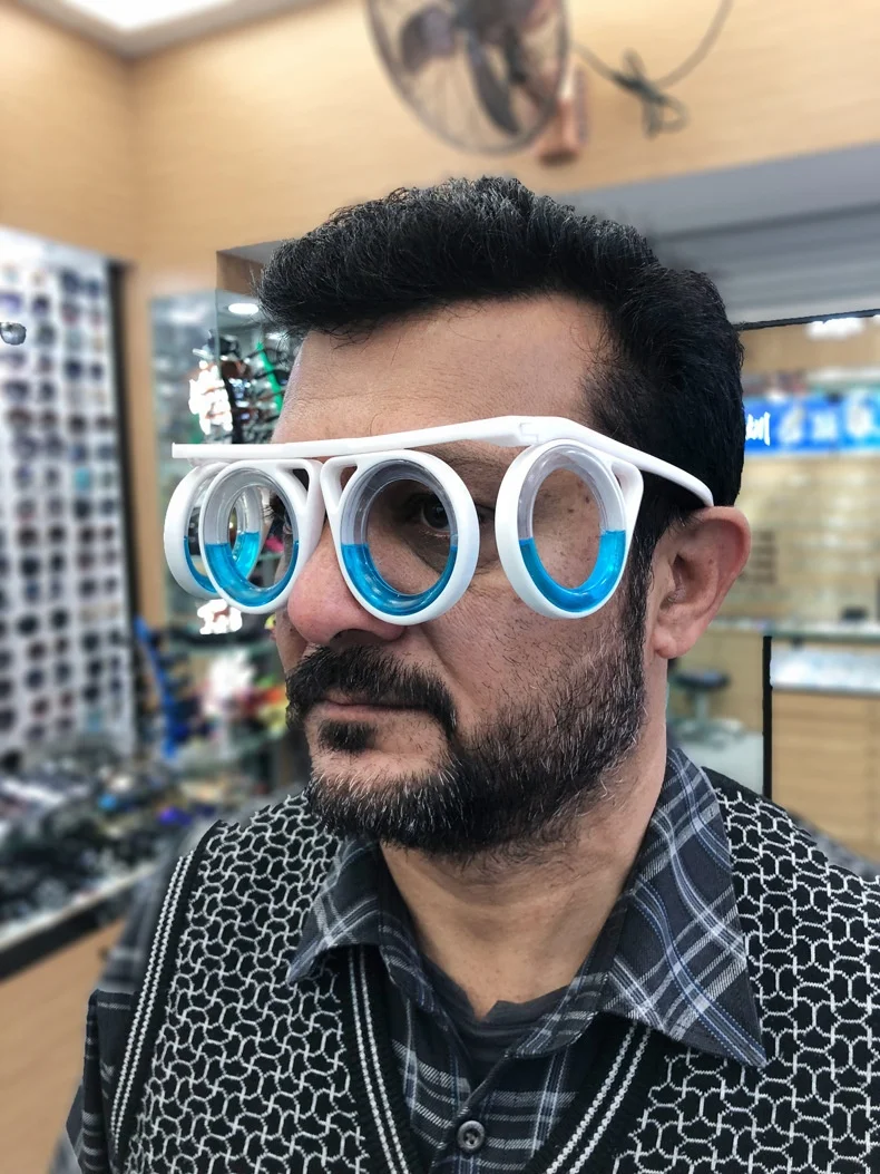 New design novelty items products dropshipping men women travel use anti motion sickness glasses without lens