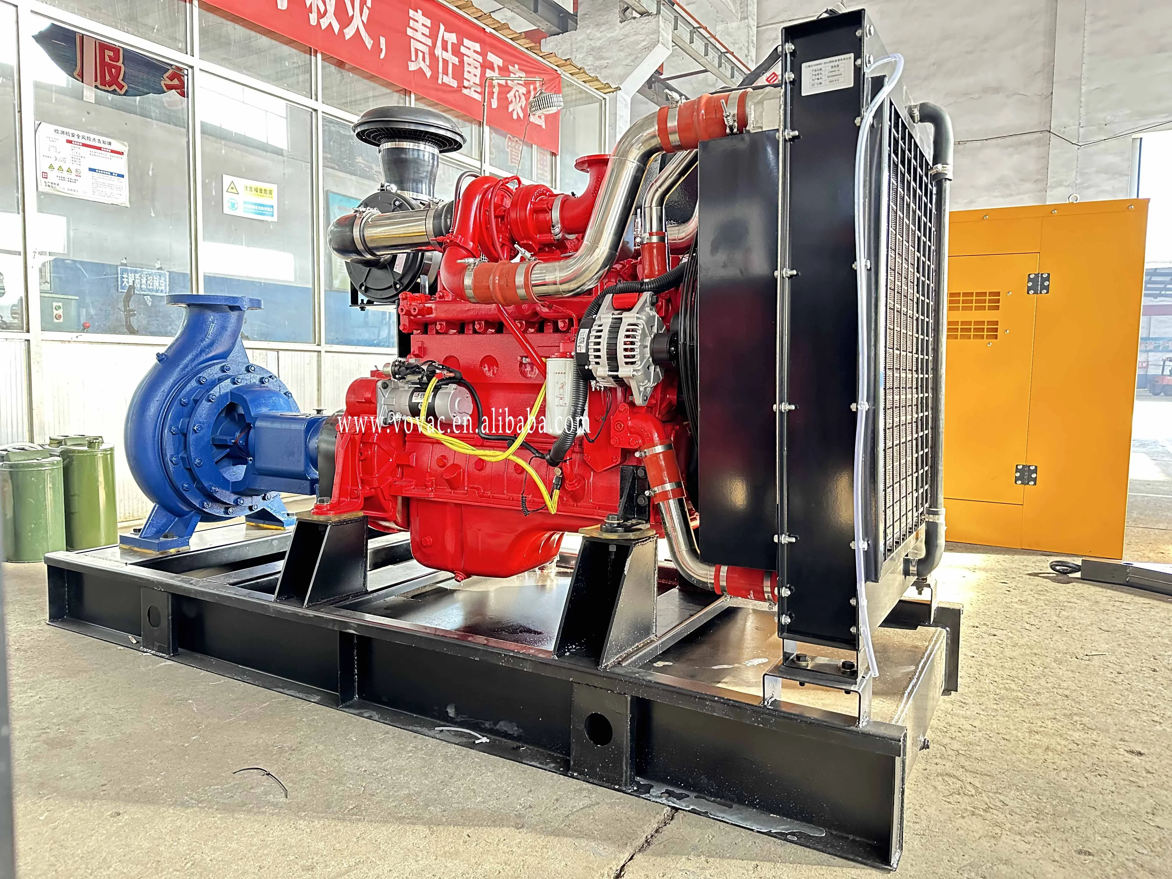 6 inch 8inch agriculture large flow high purssure 180hp diesel engine water pump