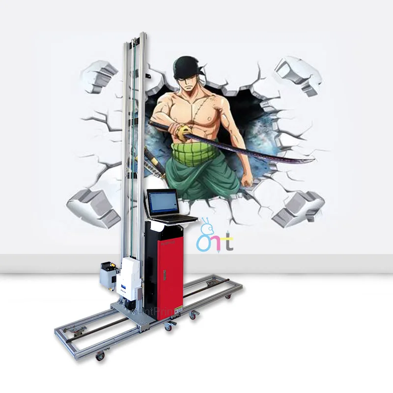 3d vertical wall printer office wall art decoration printer inkjet printer multi-color printing pattern DX10 image