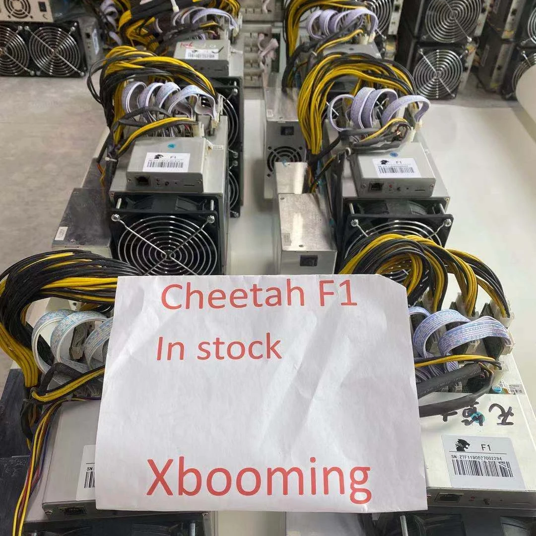 
2021 Used Second Hand BTC Miner Cheetah F1 24Th 24Twith Original Power Supply 