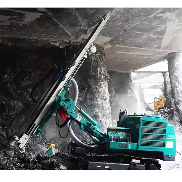 Top hammer drilling rig Impact band rotation Small Hole Rock Mining drilling rig Dth Drilling Machine underground coal mining