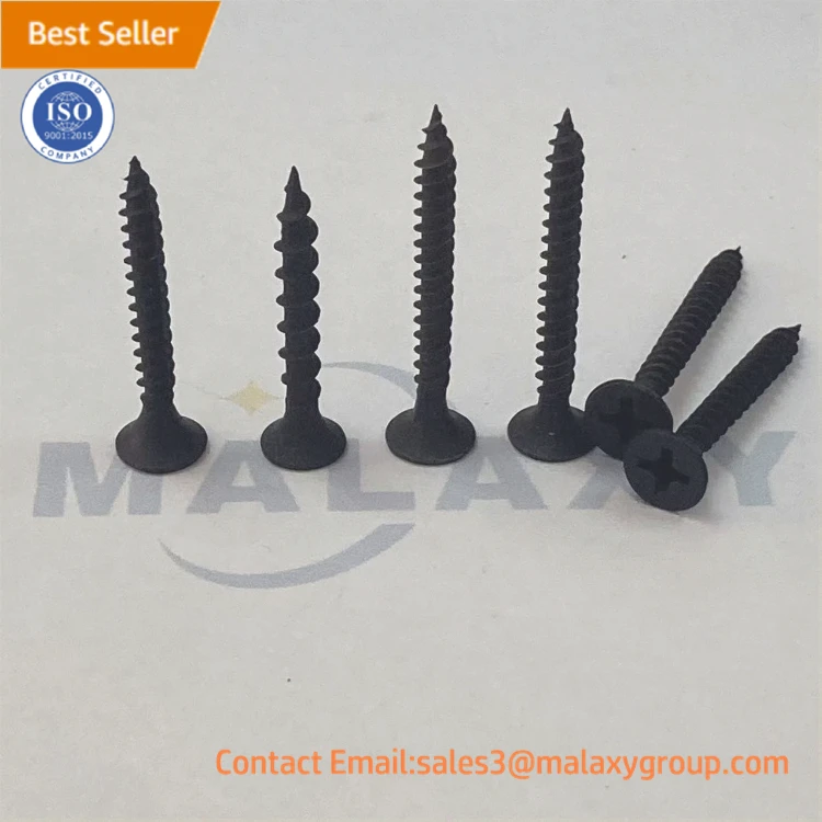 Anka Flat Phillips Bulge Head Phosphating Metric Black Drywall Screw With Lowest Price