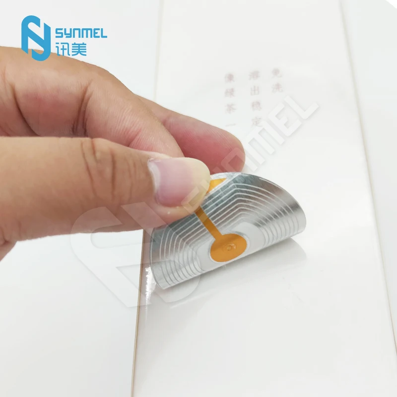 Synmel EAS Anti Theft RF 8.2mhz Soft Label Security Barcode Sticker Labels For Cosmetic Store RF Security System