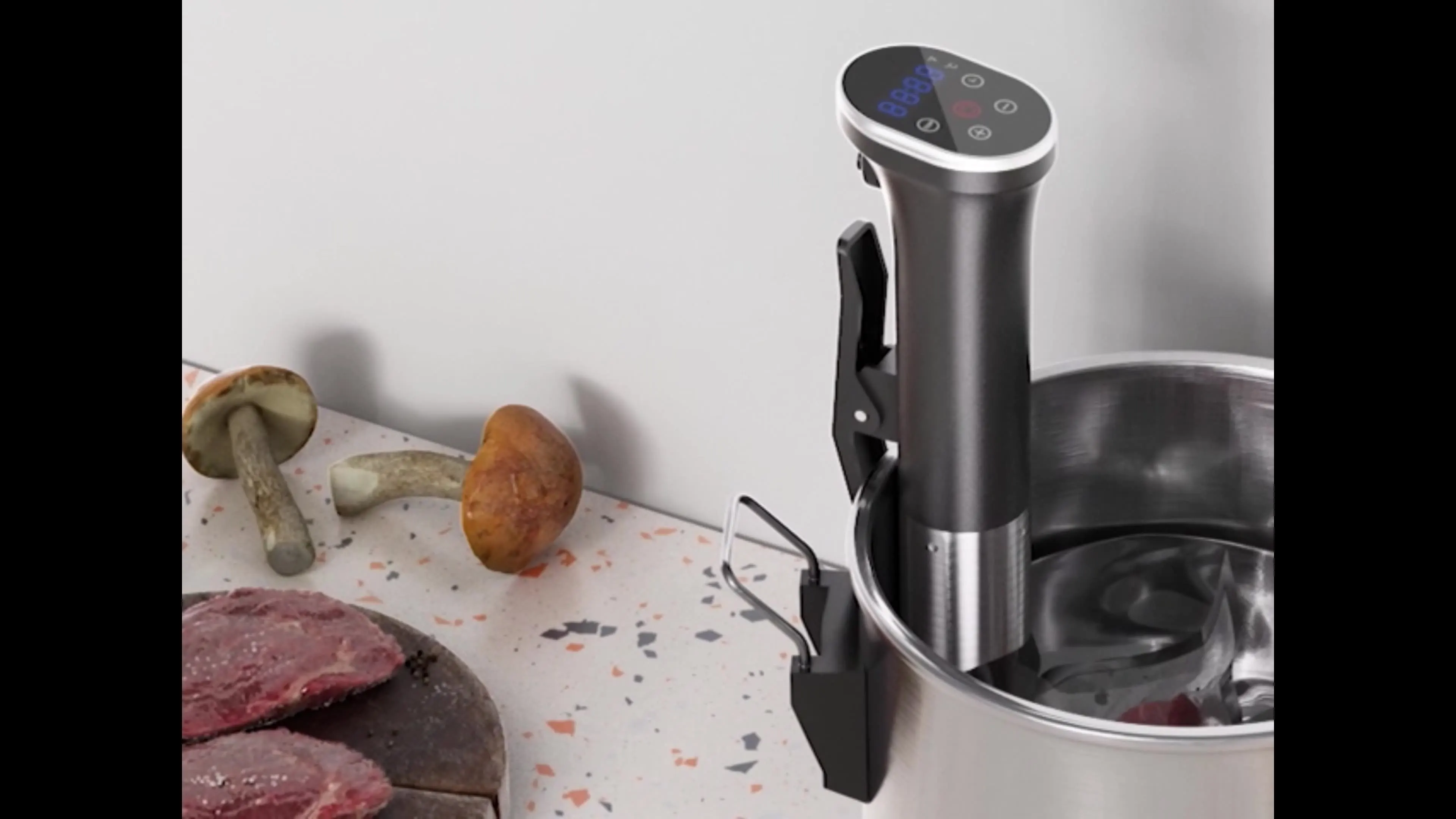 1100W Sous Vide for Perfect Meat Fish and Vegetables Reliable for Professional Kitchens and Home Chefs