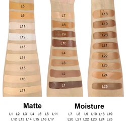 Cosmetics Foundation Full Coverage Private Label Waterproof Liquid Concealer Makeup