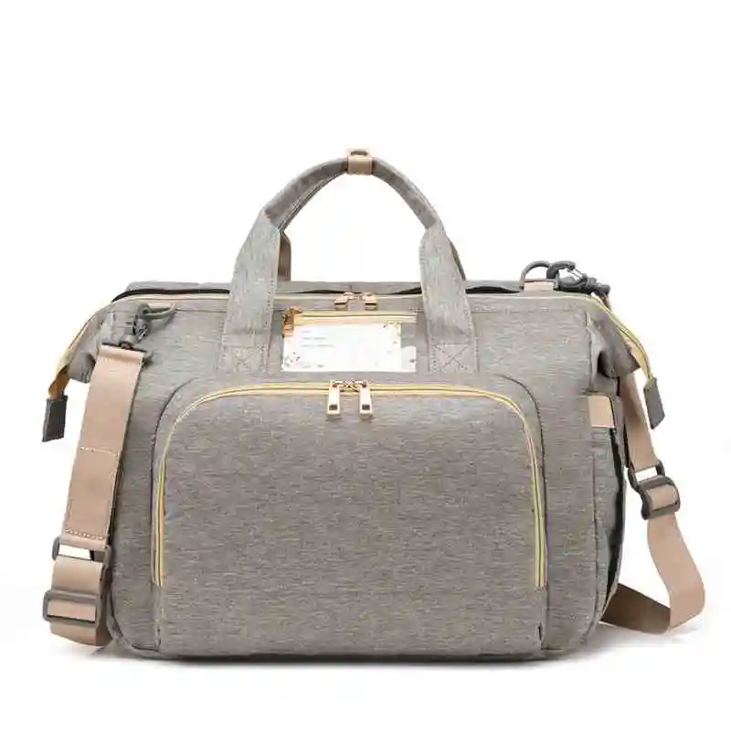 Factory outlet baby diapers waterproof breathable wear resistant multi function mommy diaper bag with change diaper station