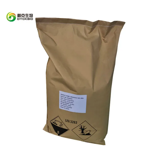 High purity 99.5% medical intermediate White crystal particle imidazole cas 288-32-4