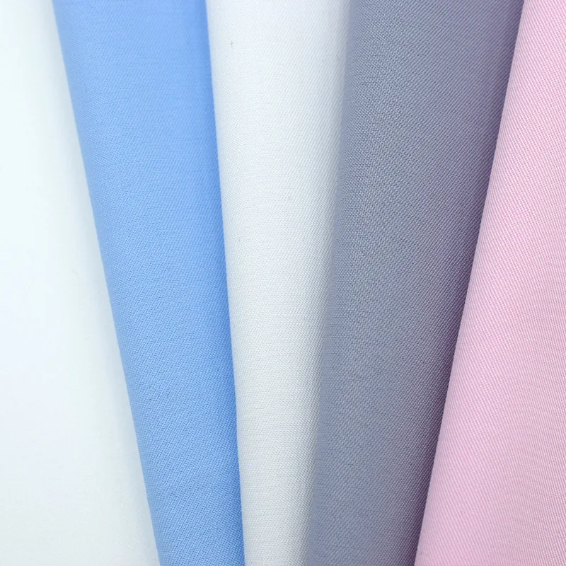 Wholesale 40*40 100% polyester microfiber fabrics toyobo fabric arab thobe shirts fabric for men