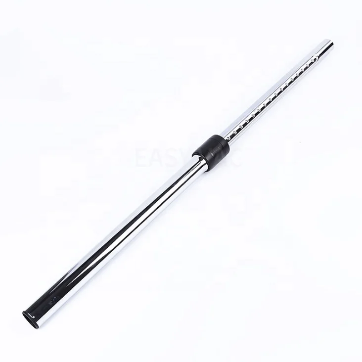 Vacuum Cleaner Metal Tube Steel Tube of Telescopic Extension Electroplate Pipe With Push Button Spare Parts Accessories