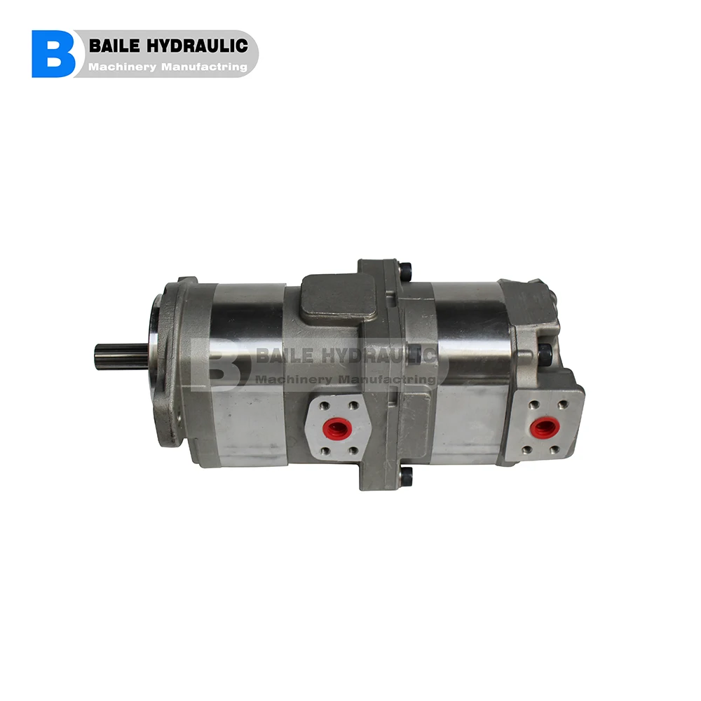 705-52-42090 705-52-42100 705-52-42220  KOMATSU Hydraulic Gear Double pump For dump truck  HD785-3