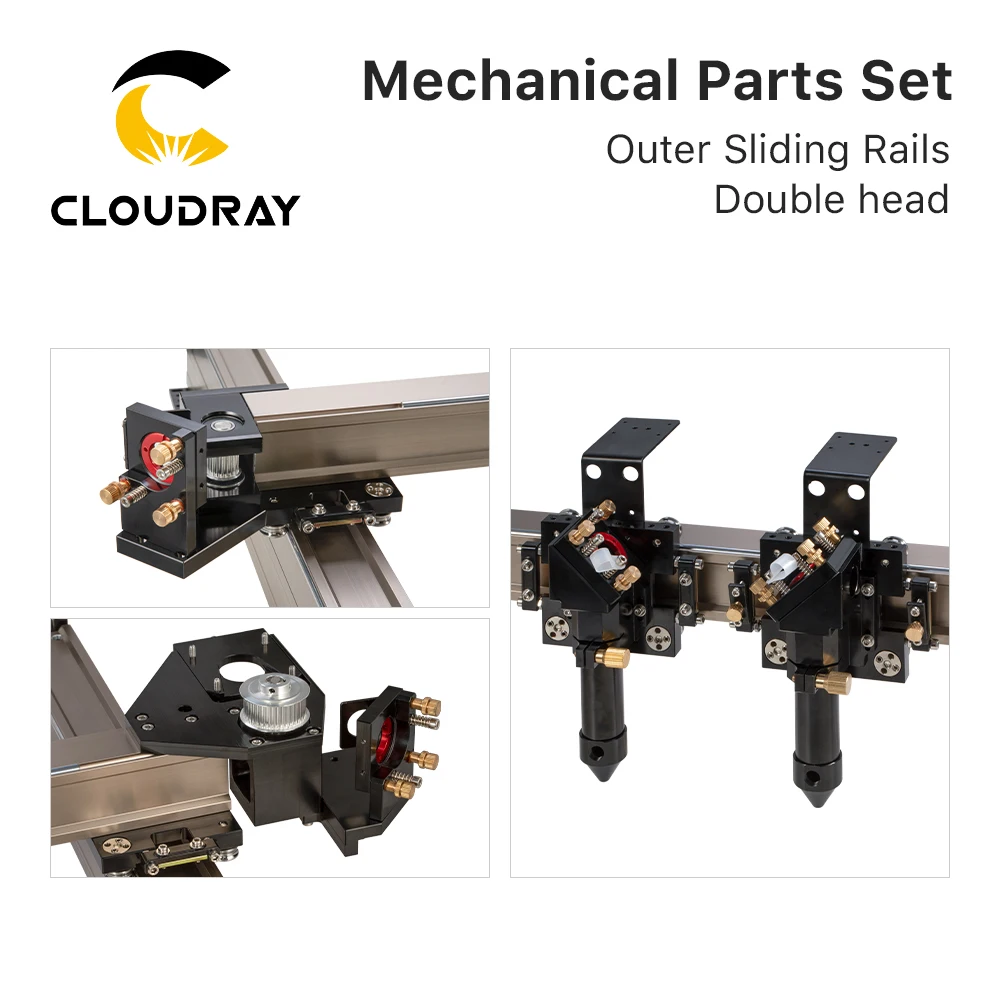 Cloudray Good Selling Promotion Co2 External Sliding Guides For Co2 Laser Machine