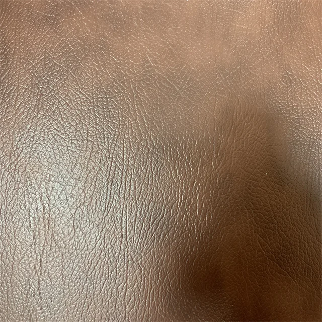 Knitted Backing Artificial Synthetic PVC Leather for Upholstery/ luggage/seat /bag