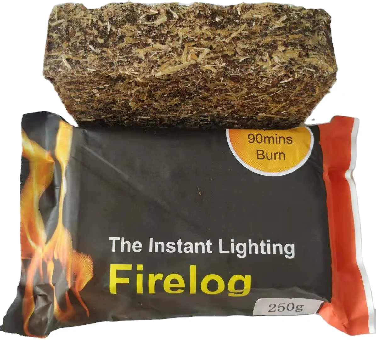 Eco Energy Wood Waxed Paraffin Fire Log Charcoal Starter Firelighter